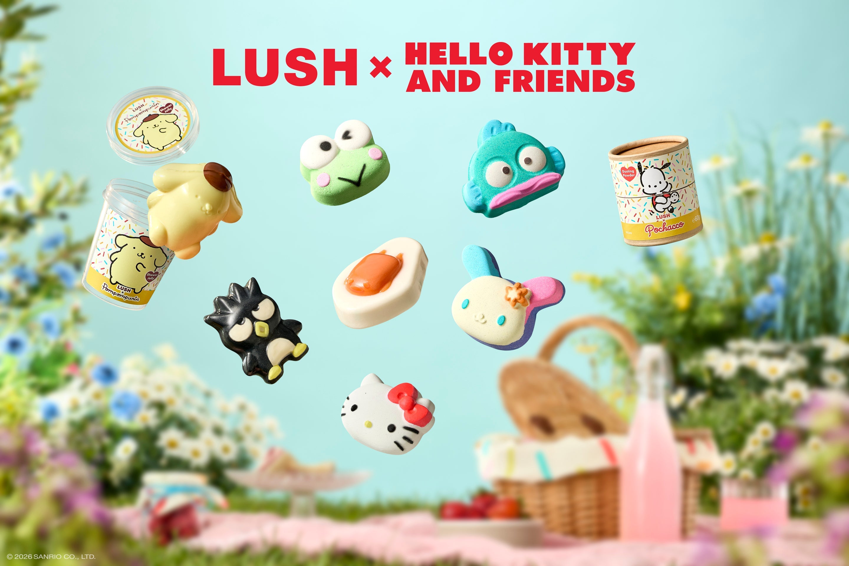 Lush x Hello Kitty And Friends
