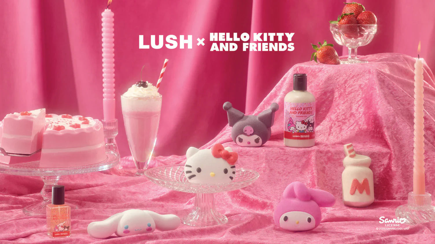 Lush x Hello Kitty And Friends