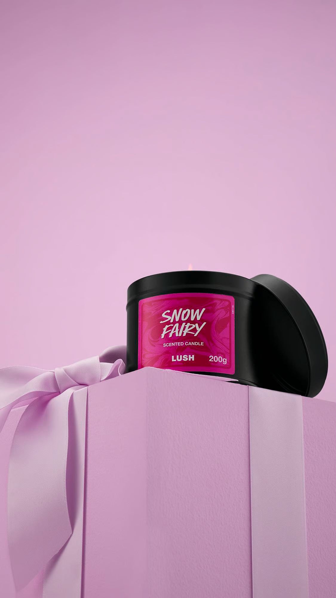 Snow Fairy Single Wick Candle