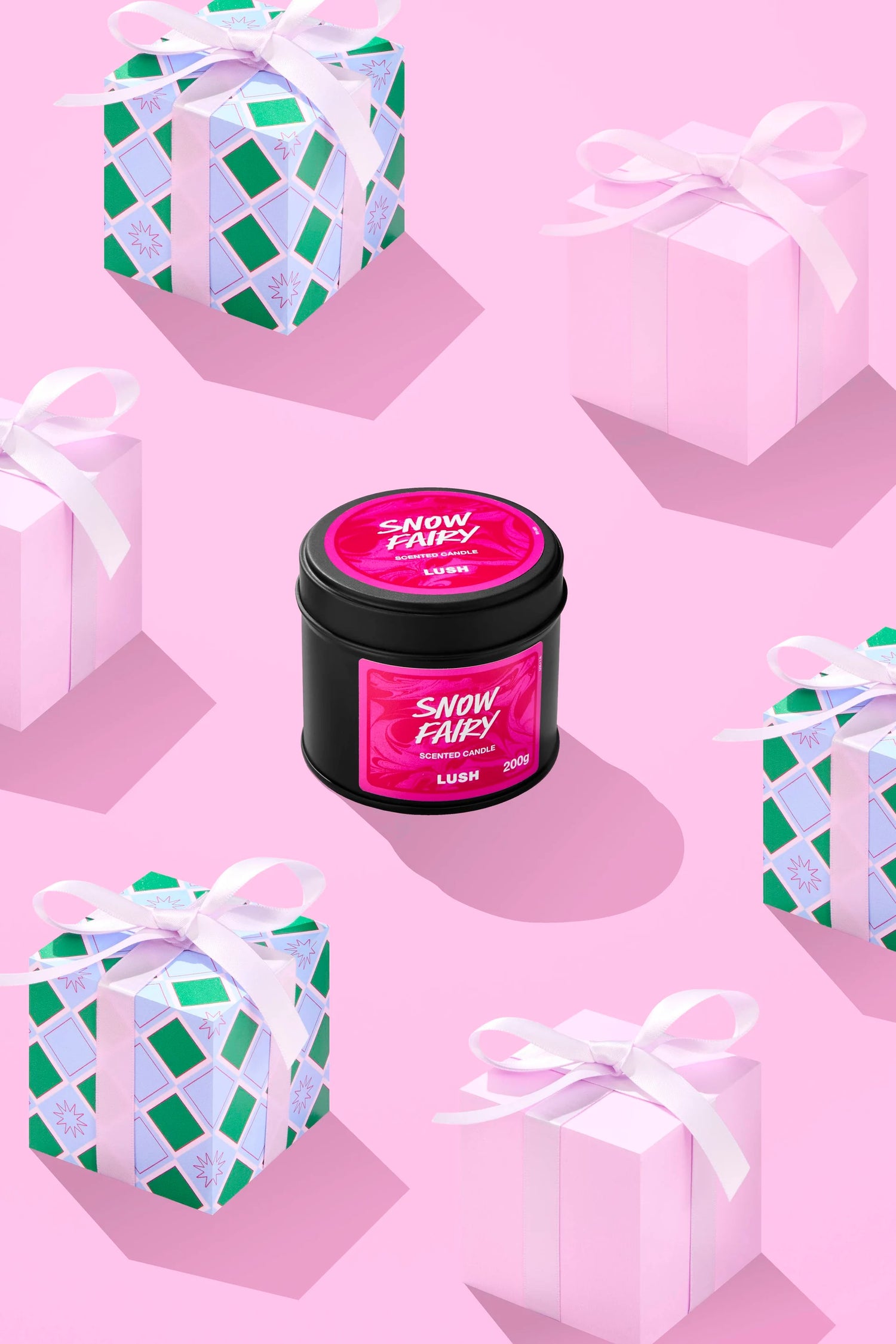 Snow Fairy Single Wick Candle