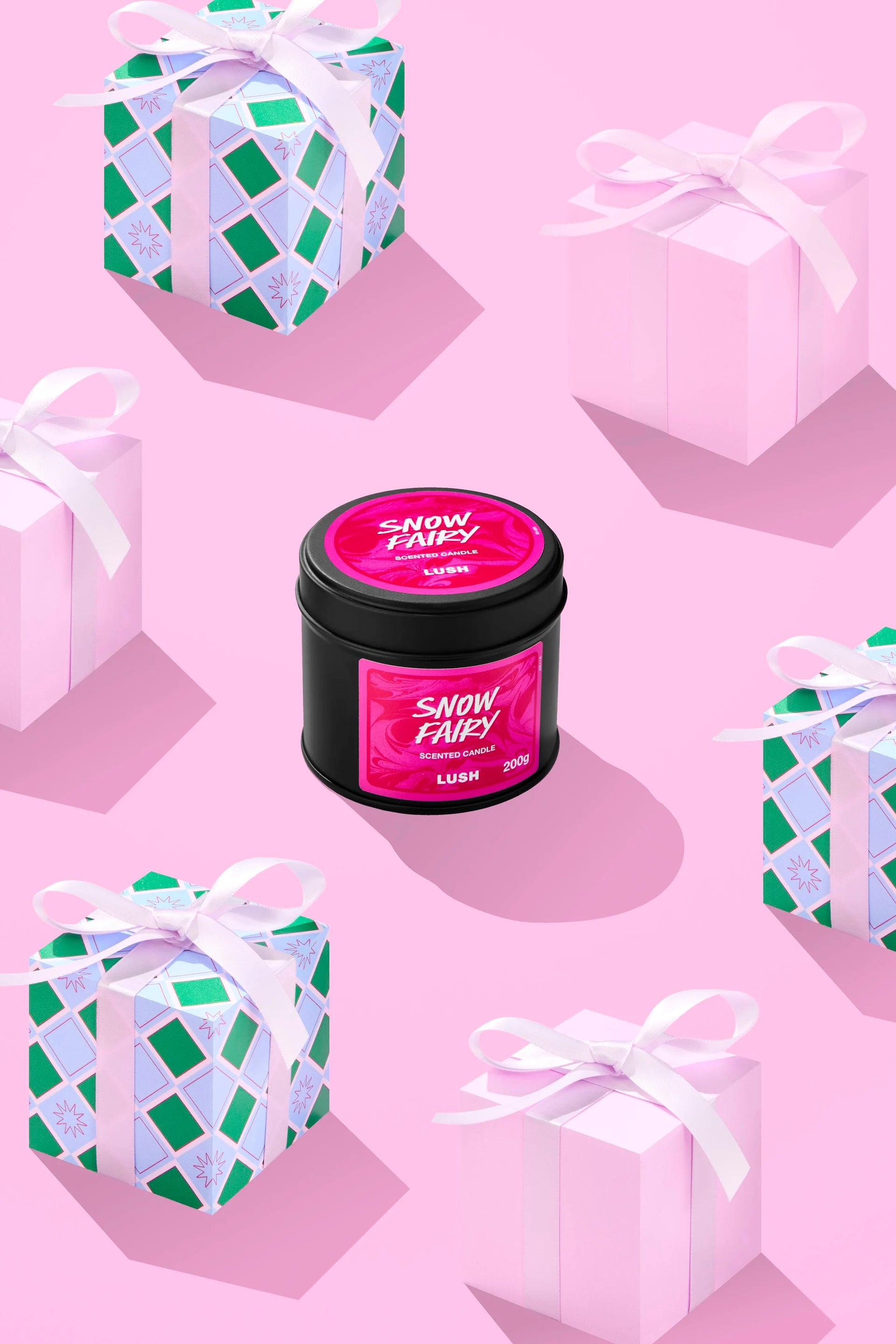 Snow Fairy Single Wick Candle